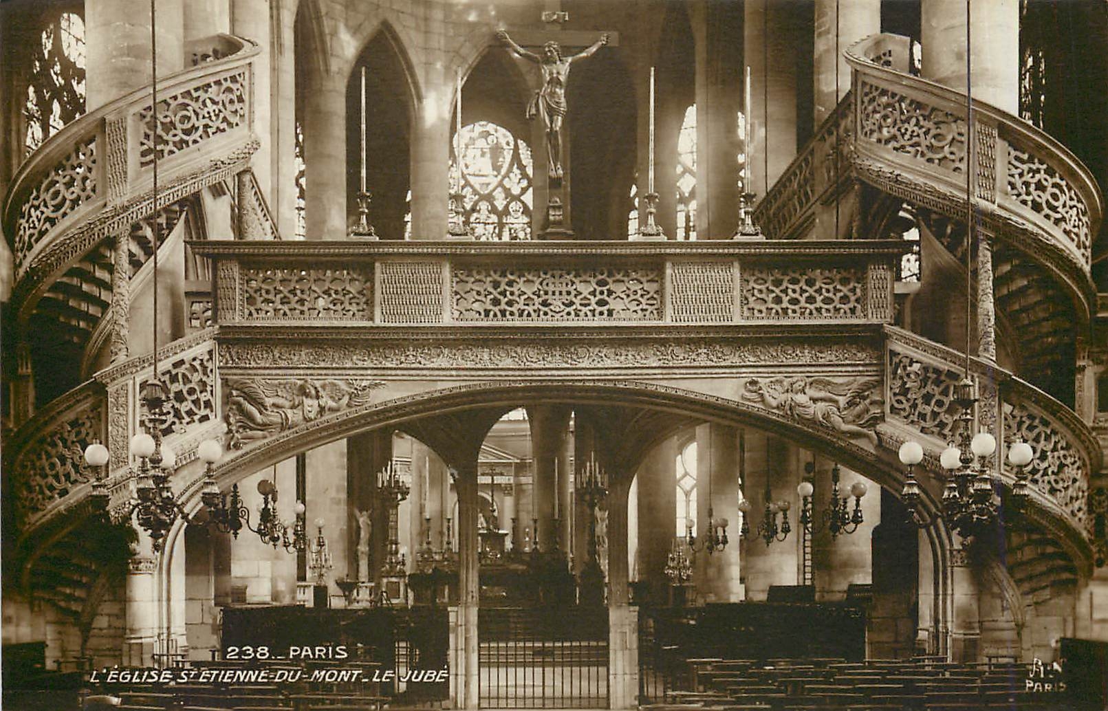 CPA Paris - L'Eglise St-Etienne du Mont-Le Jube