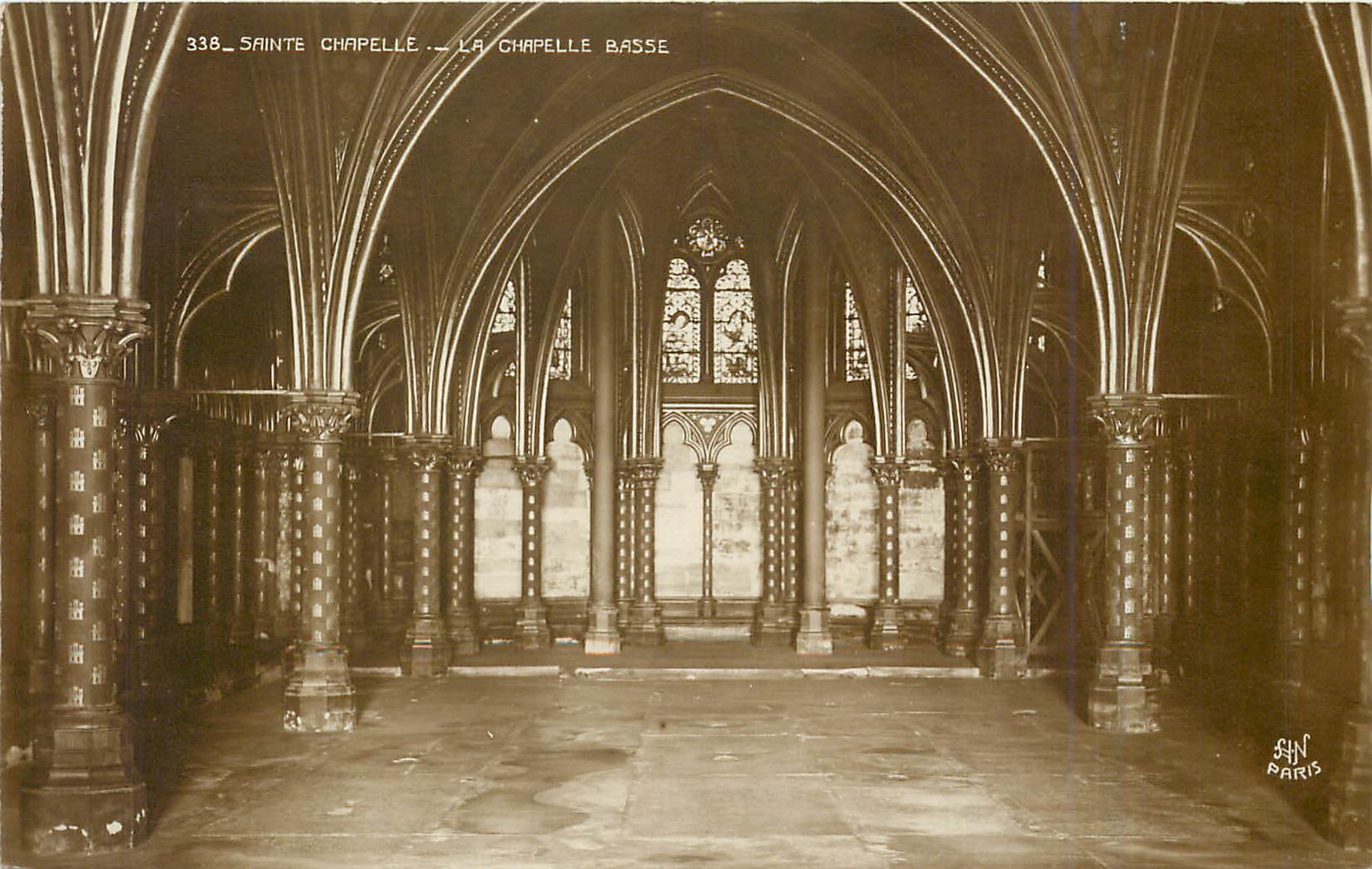 CPA Paris - La Sainte-Chapelle - La Chapelle
