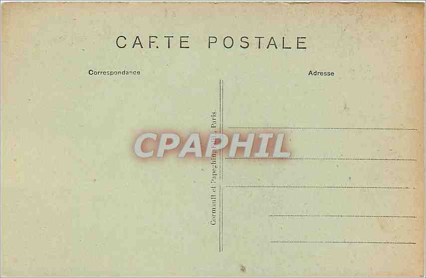 CPA Paris Saint-Etienne-du-Mont Le Jube — Rückseite