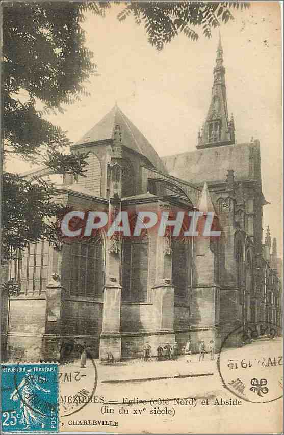 CPA Charleville-Mezieres - Eglise et Abside