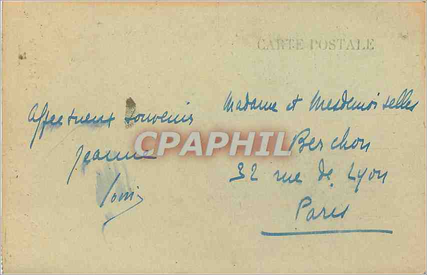 CPA Charleville-Mezieres - Eglise et Abside — Rückseite