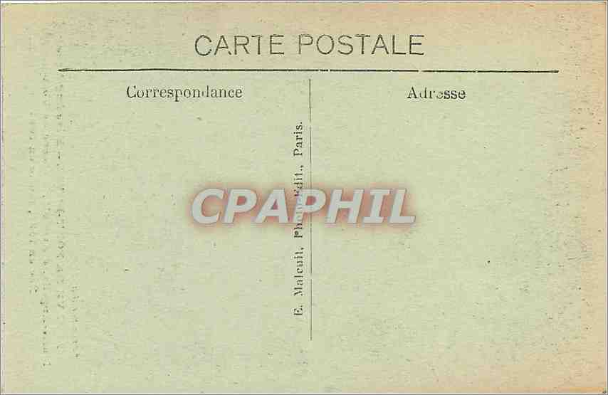 CPA Abbaye de Port-Royal  -  Mere Angelique — Back
