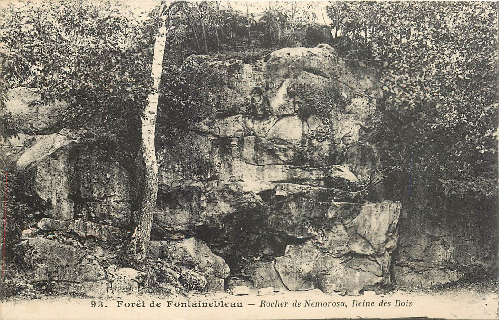 Forêt de Fontainebleau — Rocher de Nemorosa, Reine des Bois — n°93