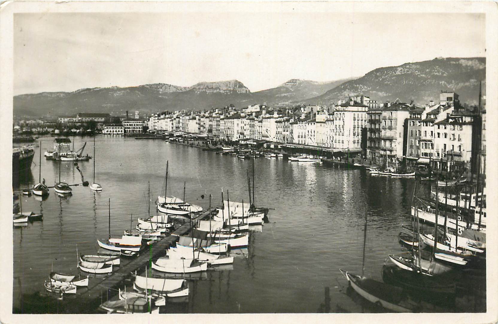 Toulon (Var) — Blick auf den Hafen und den Faron — Editions Frantz, Nice
