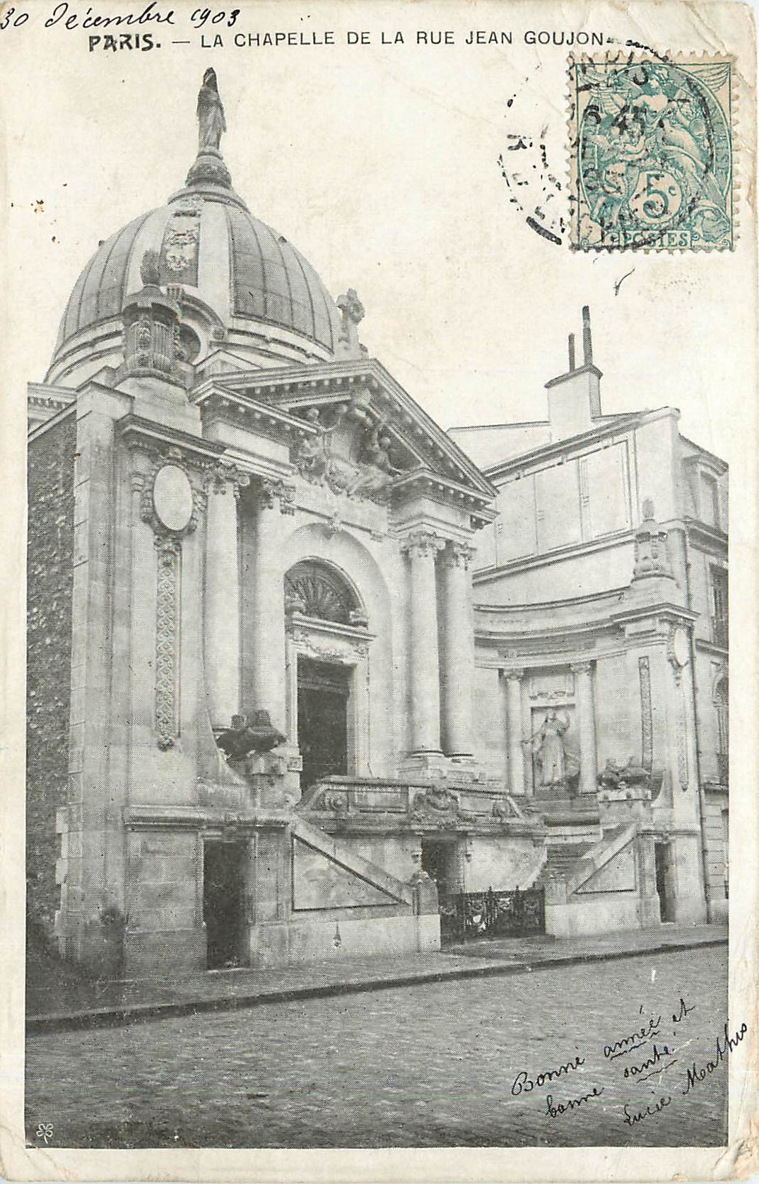 CPA Paris - La Chapelle de la rue Jean Goujon
