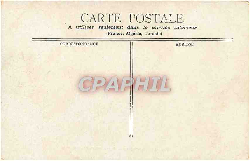 CPA Paris - Eglise Ste Elisabeth du Temple — Verso