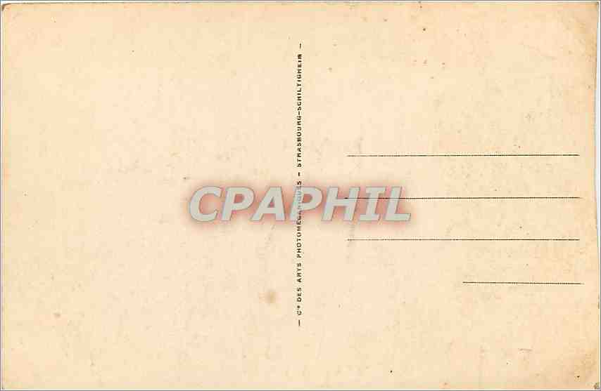 CPA Evian-les-Bains - Quai nBaron de Blonay — Verso