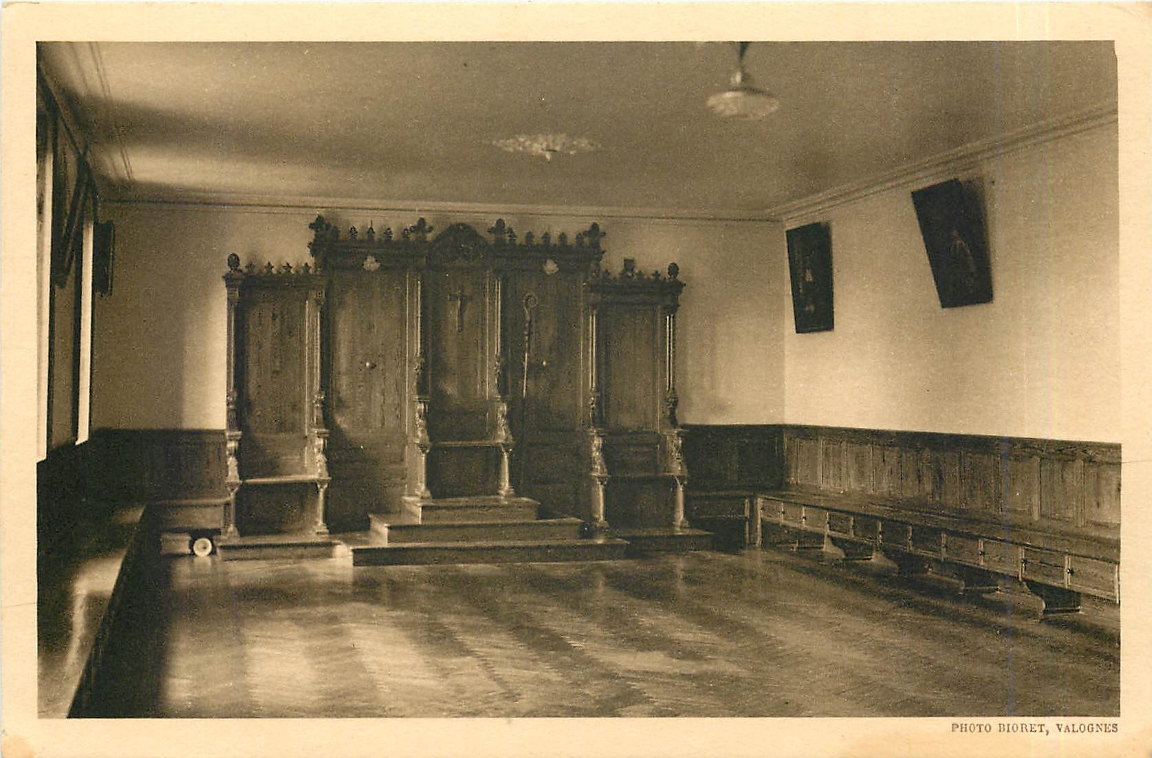Salle capitulaire — Abbaye Notre-Dame de Grâce — Trappe de Bricquebec (Manche)