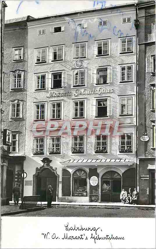 CPA Salzburg - W.A. Mozart's geburtshaus