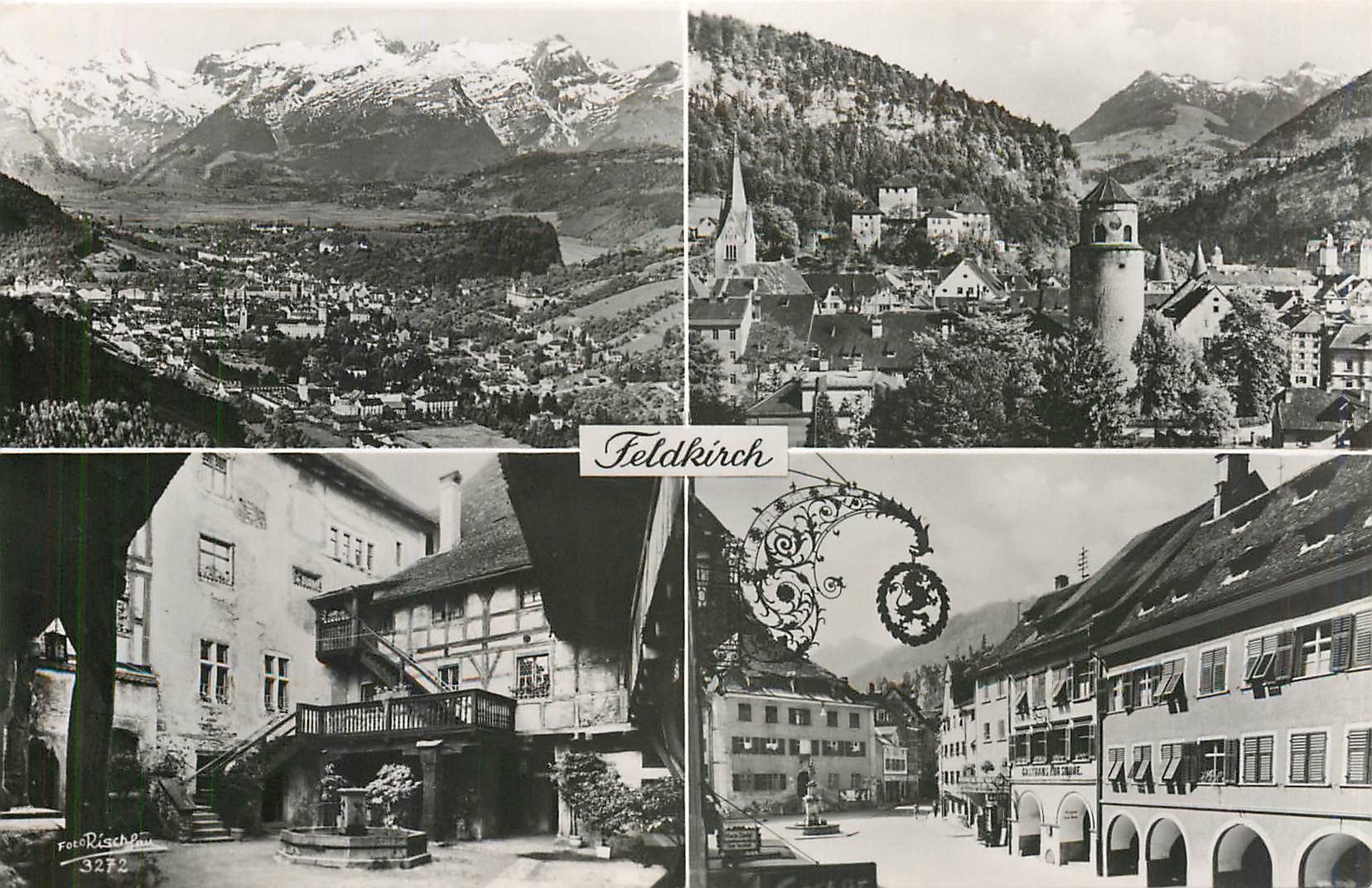 Feldkirch — panoramic view and monuments — FotoRiachPm, no. 3272