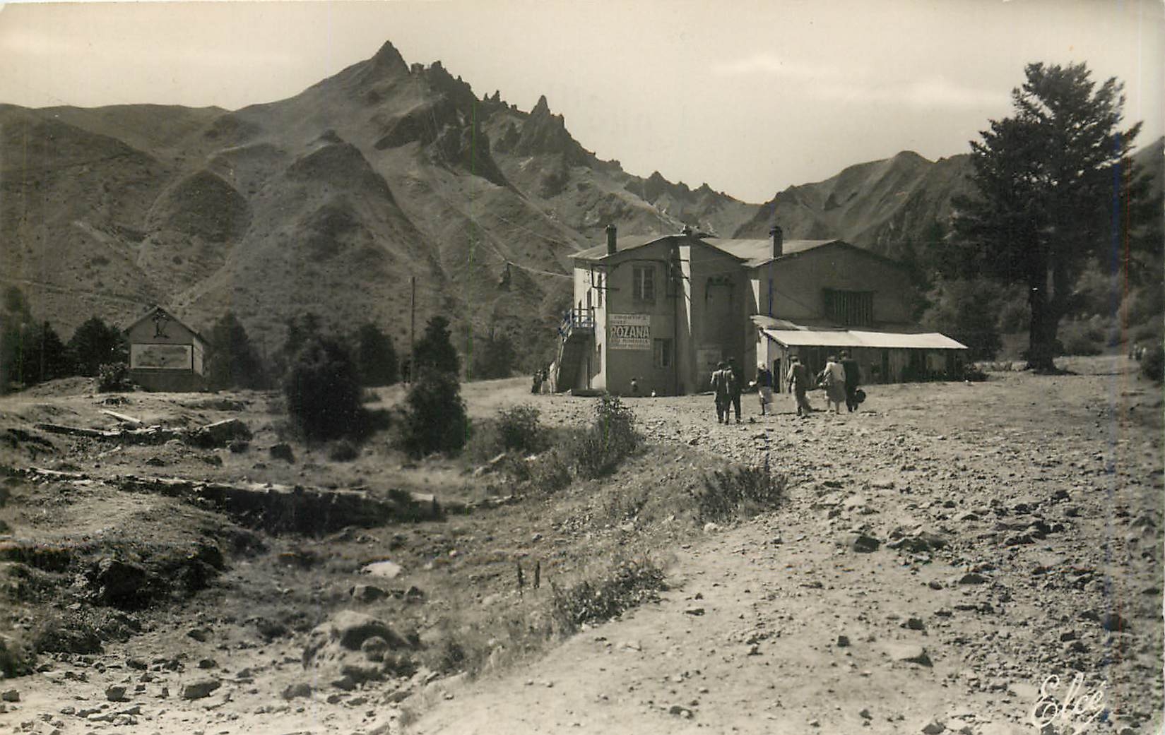 Puy-de-Sancy — station de télégraphe — Photo Véritable