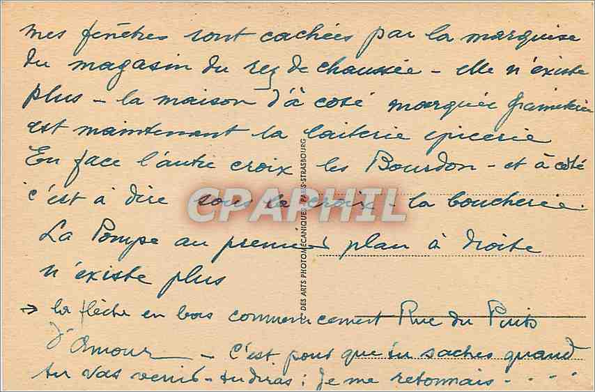 CPA Villeneuve sur Yonne - Abside de l'Eglise Notre Dame — Back