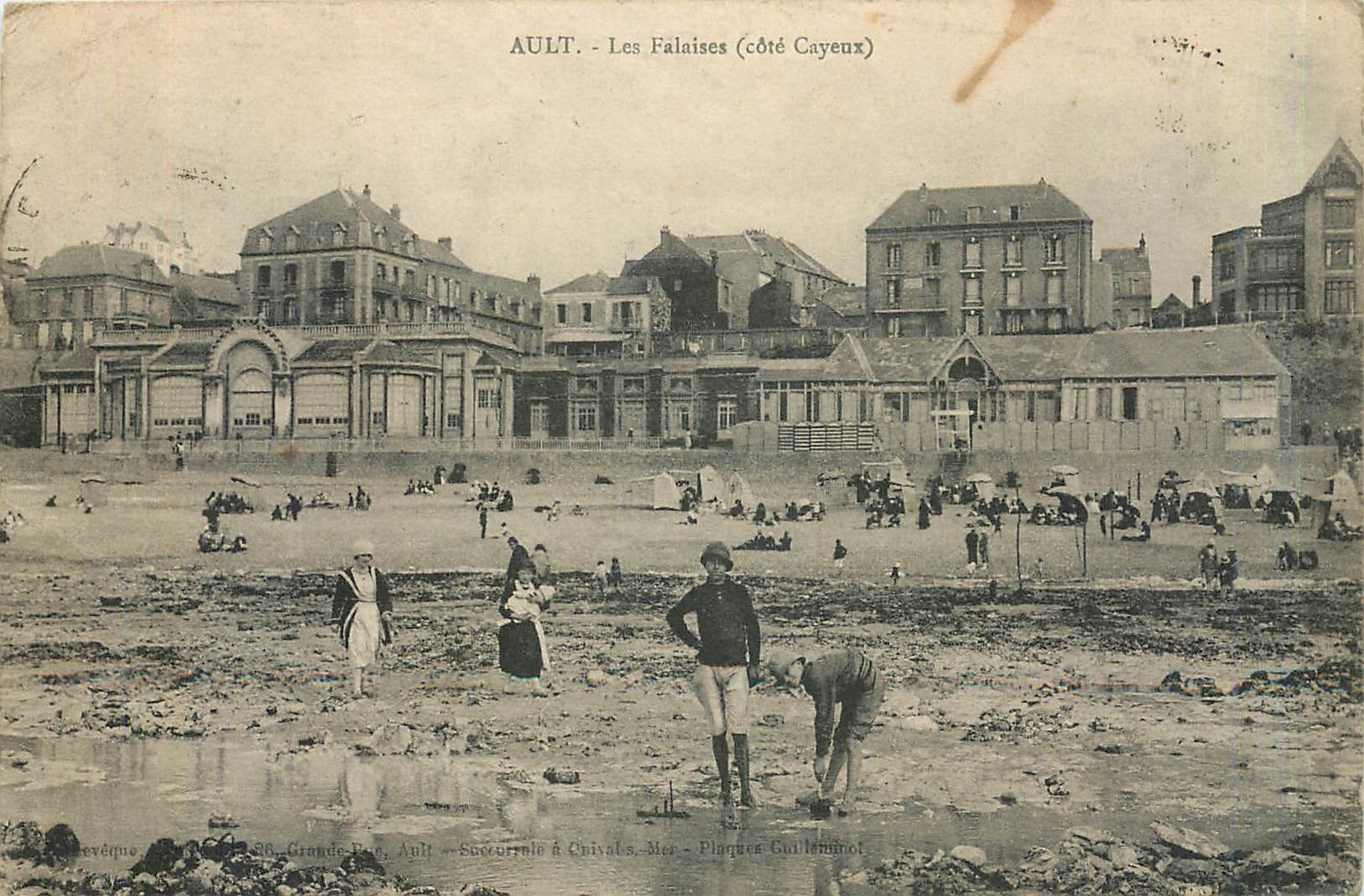 CPA Ault - Les Falaises cote Cayeux