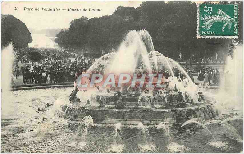 CPA Parc de Versailles - Bassin de Latone