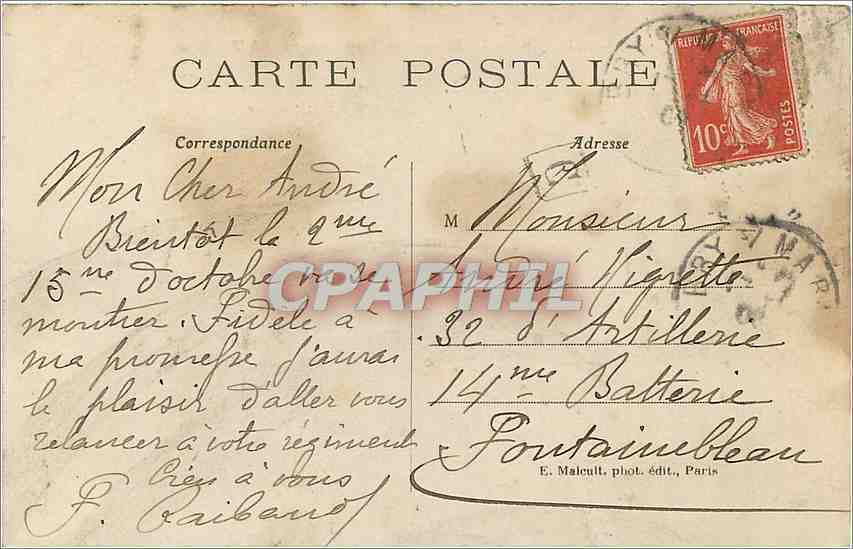 CPA Les Bords de la Marne - Le Restaurant Tenton — Back