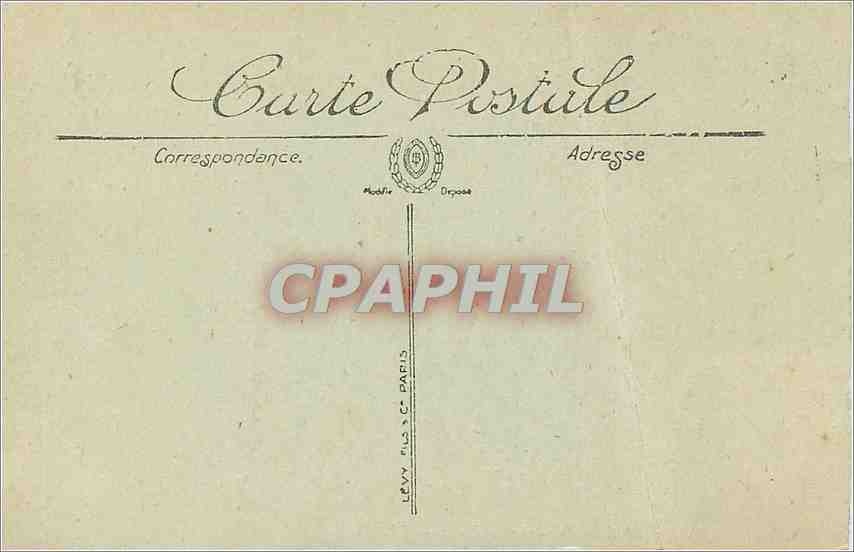 CPA Le Treport  -  vue prise des Docks — Rückseite