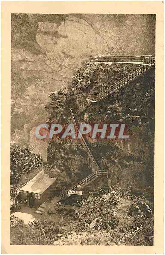 CPA Gorges du Tarn  -  Le Belvedere du Pas de Souci