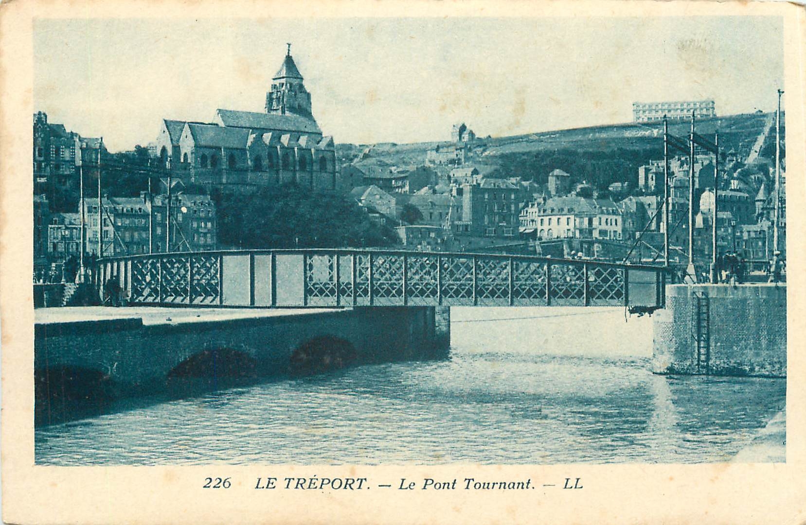 CPA Le Treport  -  Le Pont tournant
