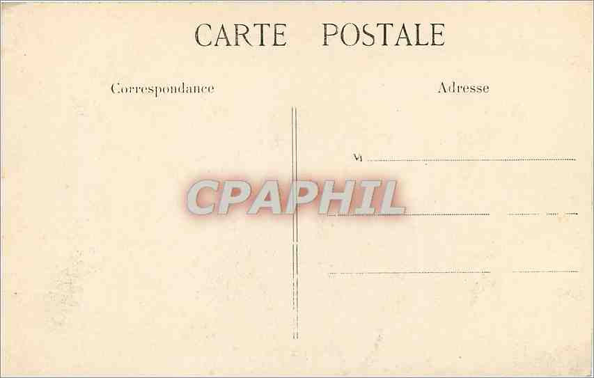 CPA Le Havre  -  L'Hotel de Ville — Rückseite