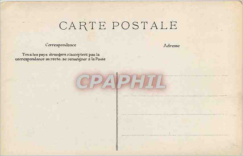 CPA Sainte-Adresse  -  Plate-forme au boulevard Felix-Faure — Rückseite