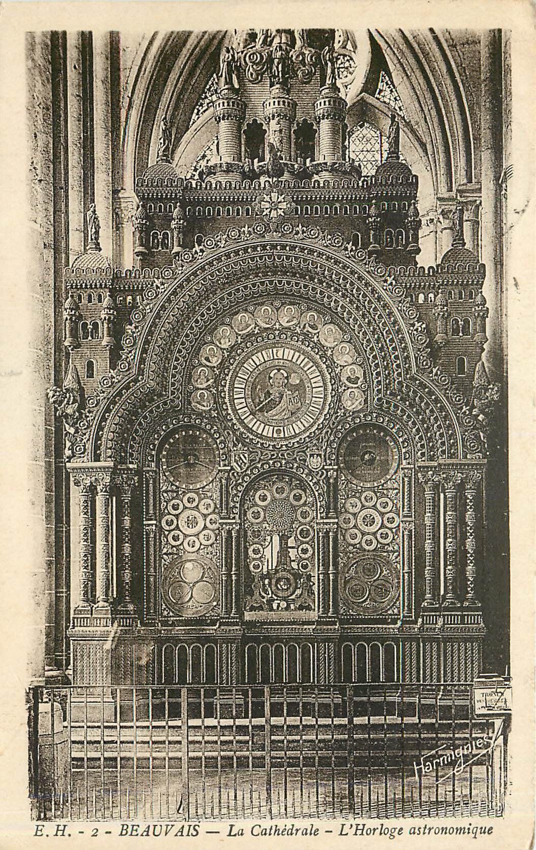 Beauvais — La Cathédrale — L'Horloge astronomique — E.H. - 2 — Éditions Harmiguet