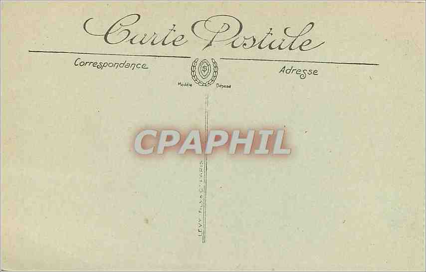 CPA Le Treport  -  Vue prise du Pont Tournant — Rückseite