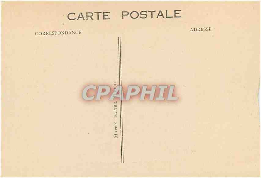 CPA Rouen  -  Le Pont Corneille Tramway — Verso