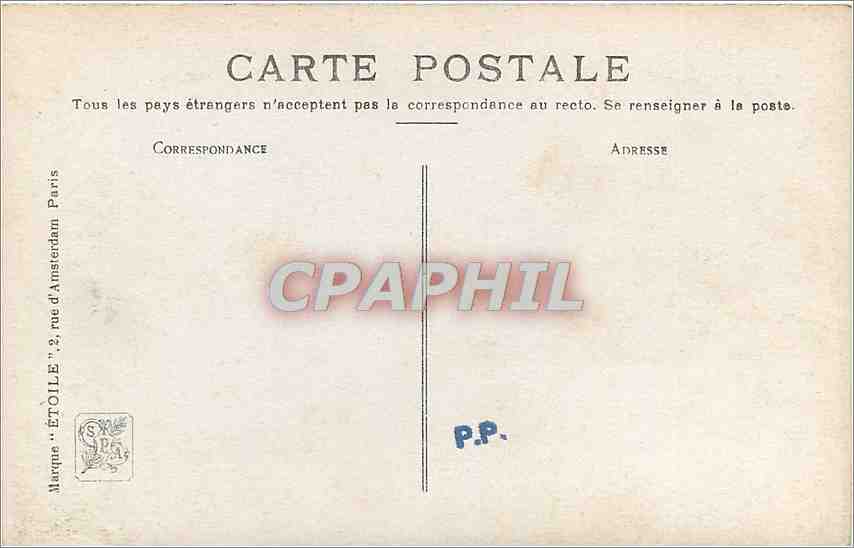 CPA Salon  -  Albert Laurois  Pierrot Jaloux — Verso
