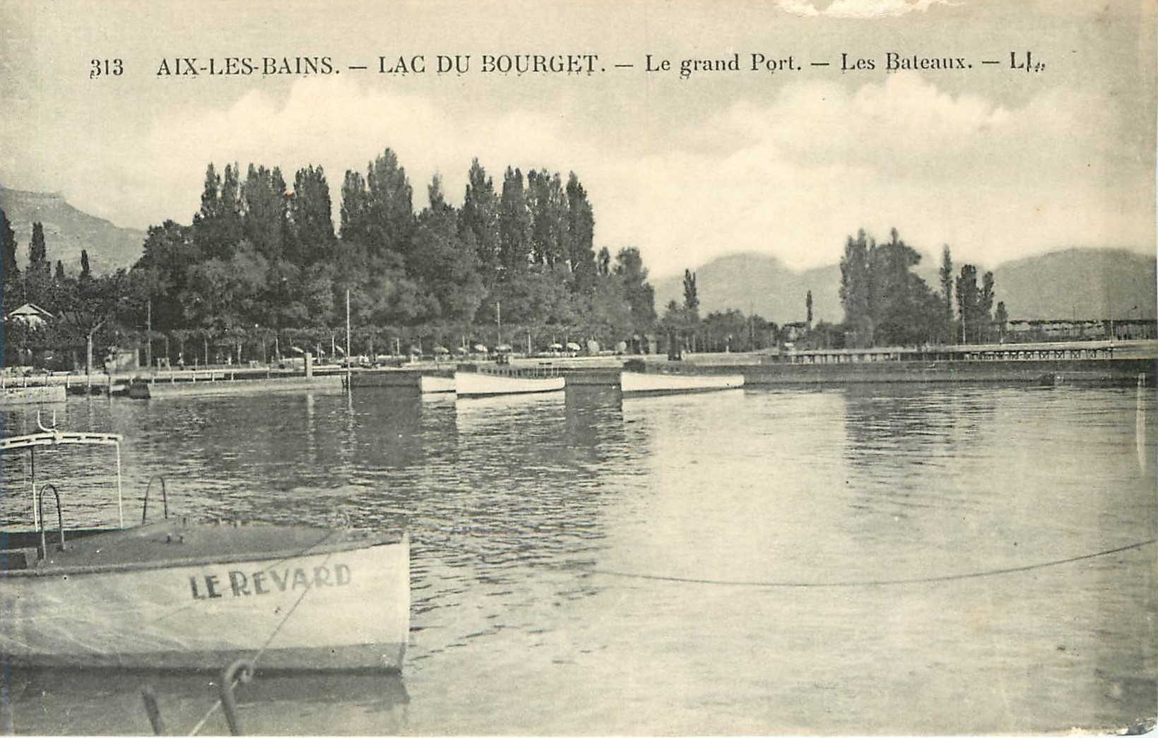 CPA Aix-les-Bains - Lac du Bourget - le grand Port - Les Bateaux