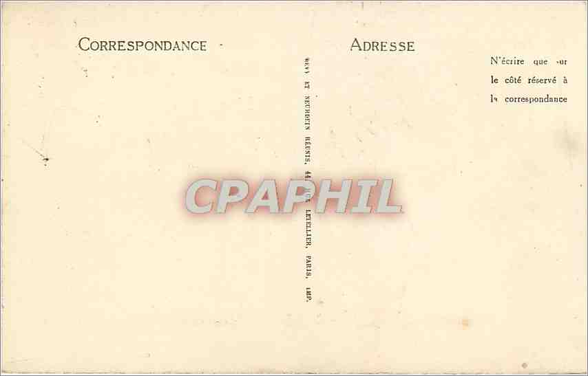 CPA Lac du Bourget vers Aix-les-Bains - Vu d'Hautecombe — Rückseite