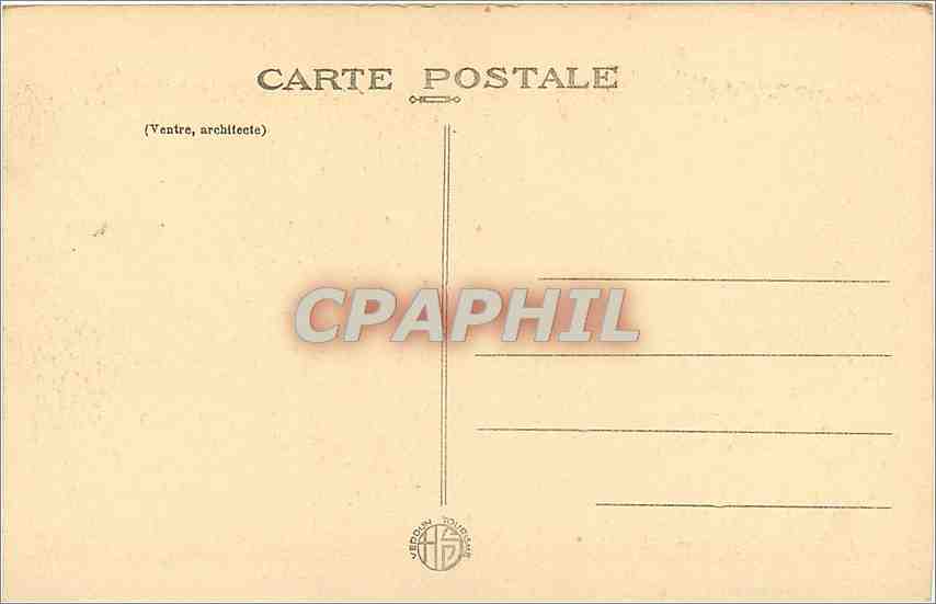 CPA la Tranchee des baionnettes - vue exterieure — Rückseite