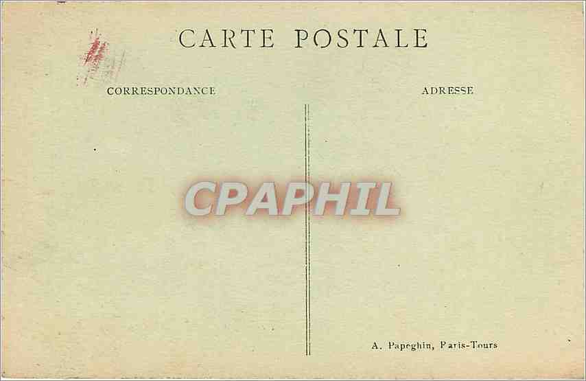 CPA Paris - rglise St-Ambroise — Verso