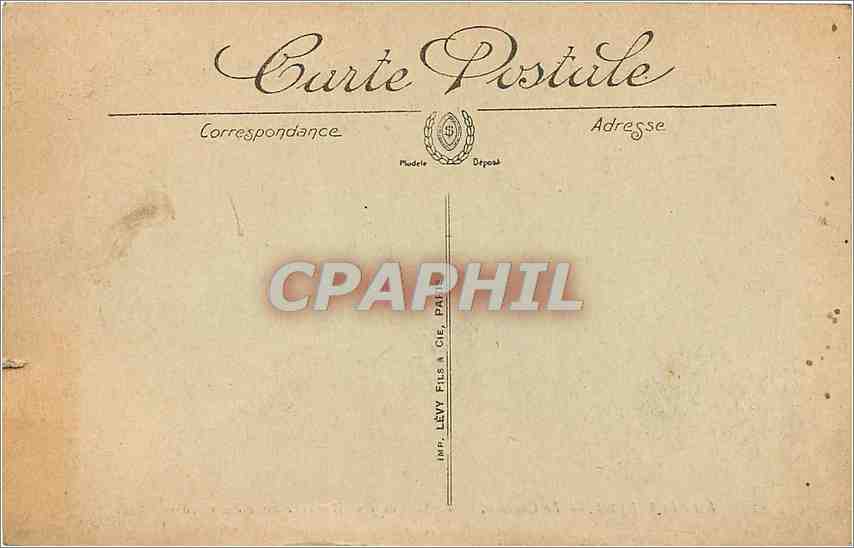 Rambouillet — Le Château — La Salle de Jeu (Ancienne Salle des Gardes) — LL — Verso