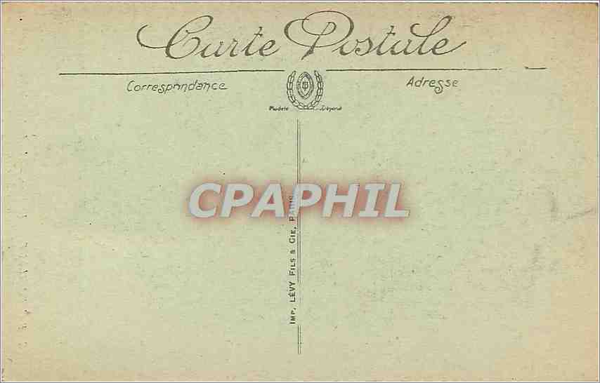 CPA Rambouillet - le parc - la laiterie de Marie -Antoinette - la table de marbre — Rückseite