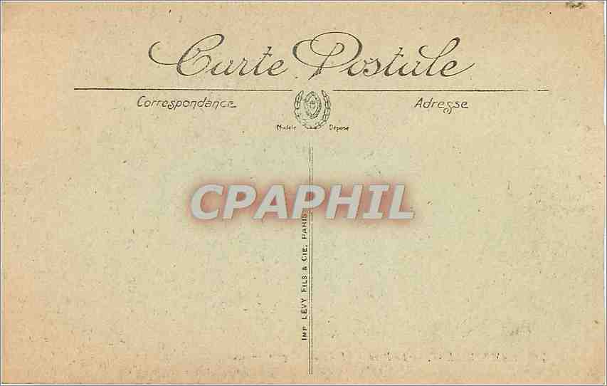 CPA Rambouillet - le parc - l'ile des cygnes — Rückseite