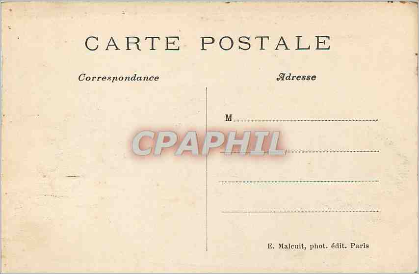 CPA l'Abbaye des Vaux pres Cernay-la-Ville — Back