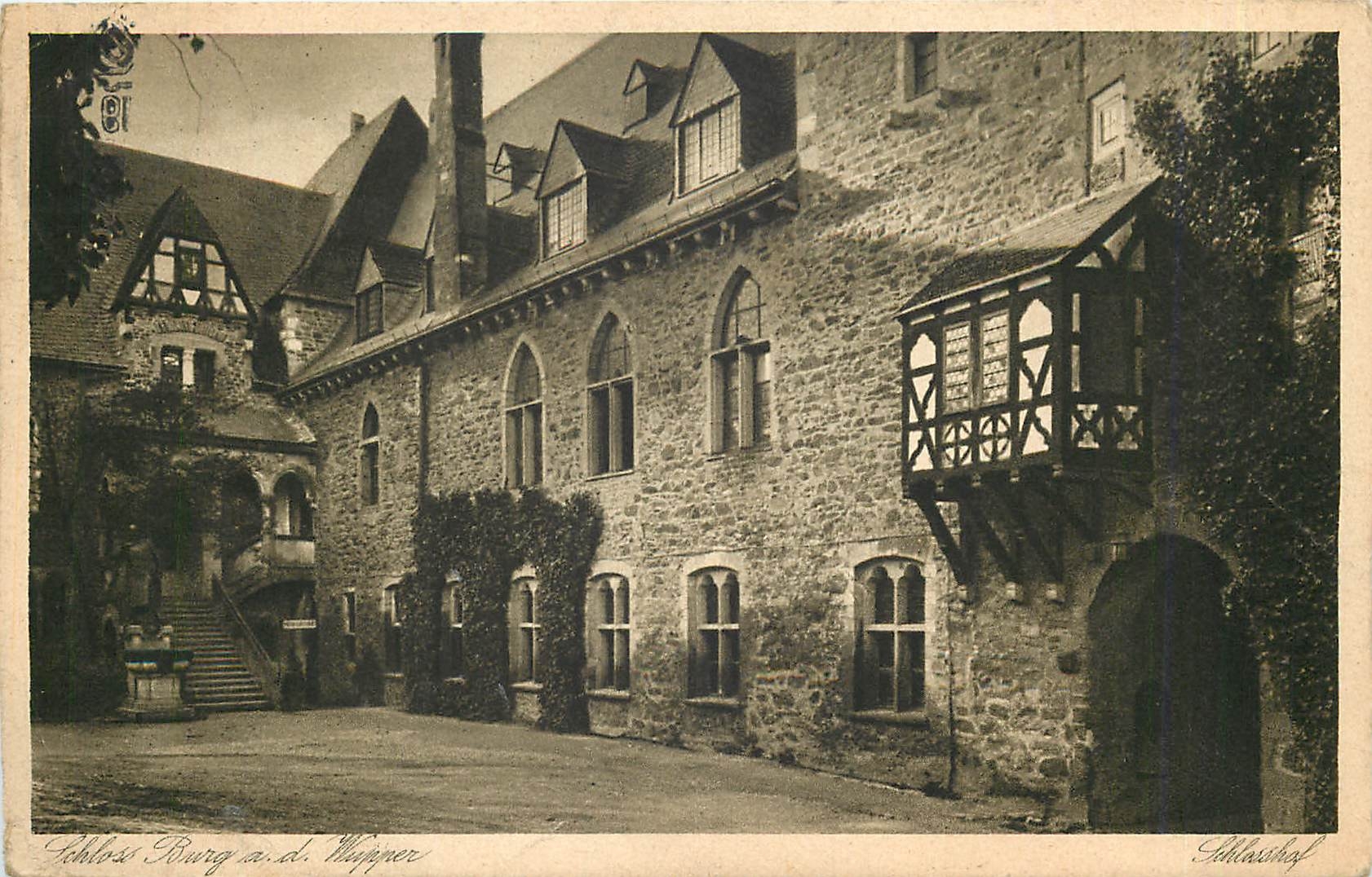 CPA Verlag SchlossBauverein Burg