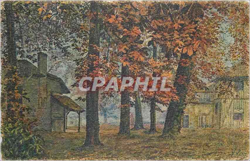 CPA Matin d'automne au hameau de Marie-Antoinette