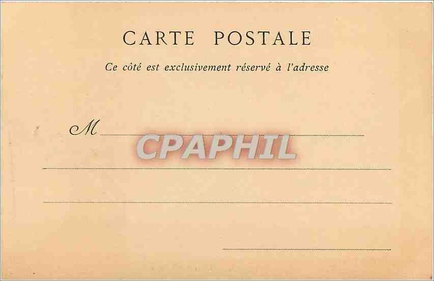 CPA Nantes - Tombeau de Lamoriciere — Rückseite