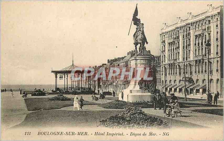 Boulogne-sur-Mer - Hôtel Impérial - Digue de Mer - NG
