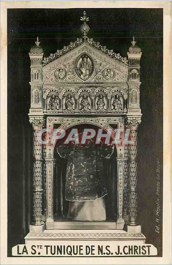 CPA La Ste Tunique de N.S. J. Christ