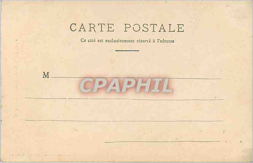 CPA Amiens - le chœur de la cathedrale — Rückseite