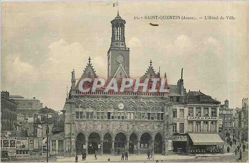 Saint-Quentin (Aisne) — Das Rathaus — Verlag DIALA & CO.