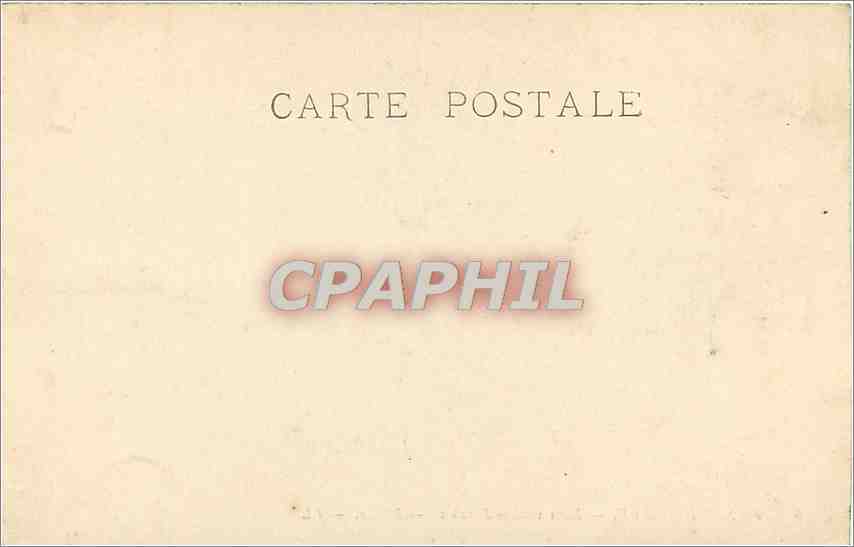 CPA Musee de Lille - nous voulons Barabas - Muller — Verso
