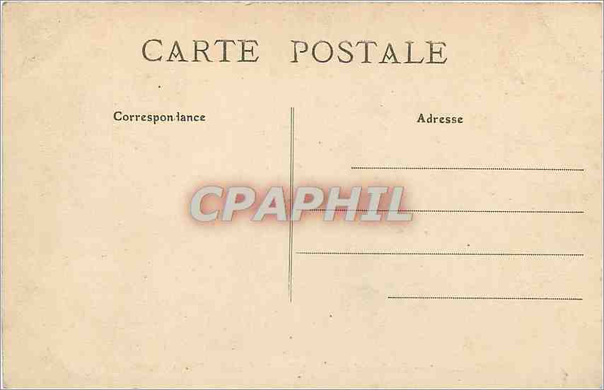 CPA Pensionnat de l'education chretienne - Jardin — Back
