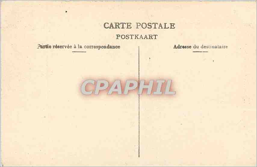 CPA Tournai le Beffroi bas de la rue Saint-Martin — Back