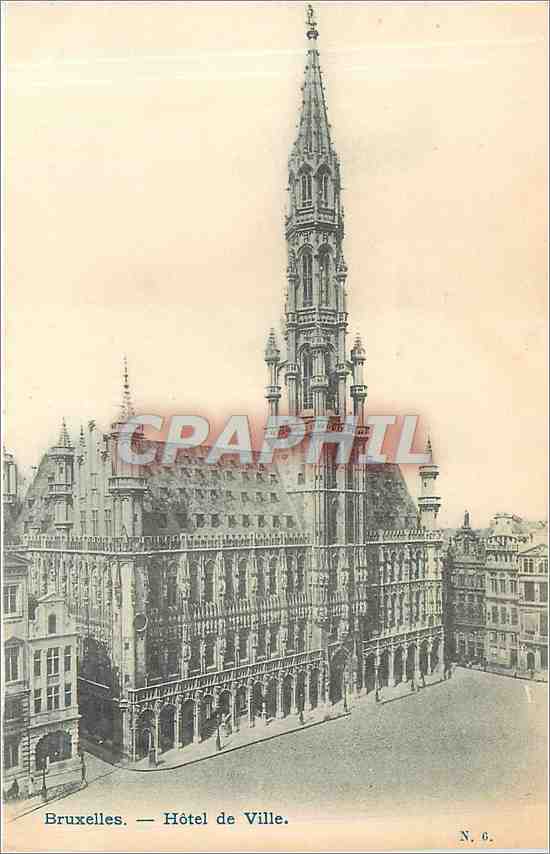CPA Bruxelles - Hotel de ville