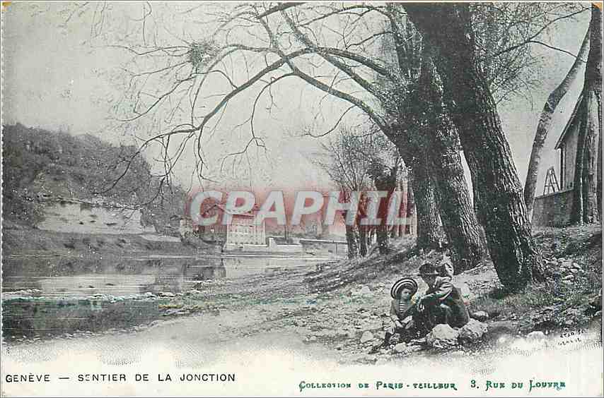 CPA Geneve - sentier de la jonction