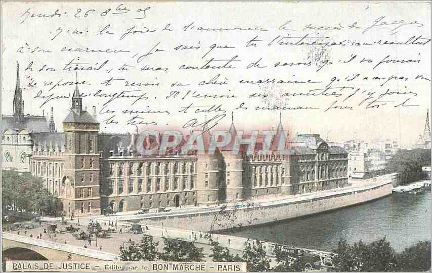 CPA Palais de justice Paris
