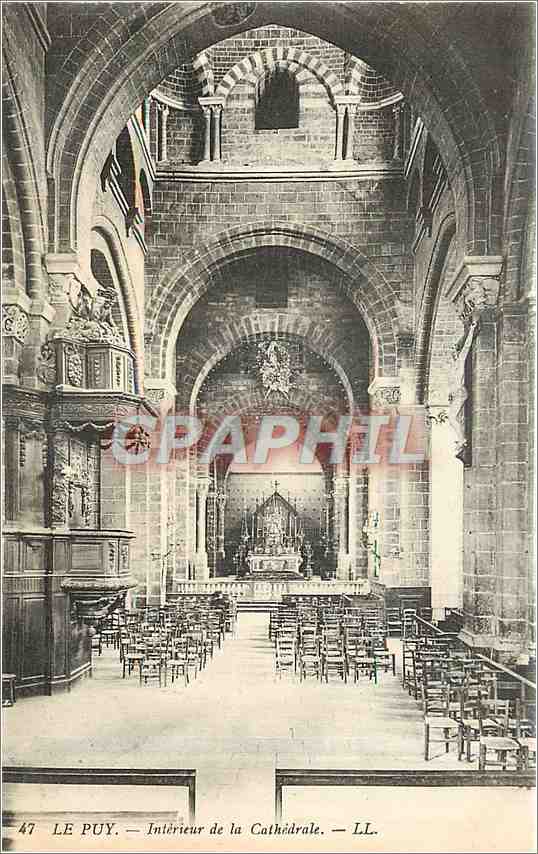 Le Puy — Intérieur de la Cathédrale — LL. n°47